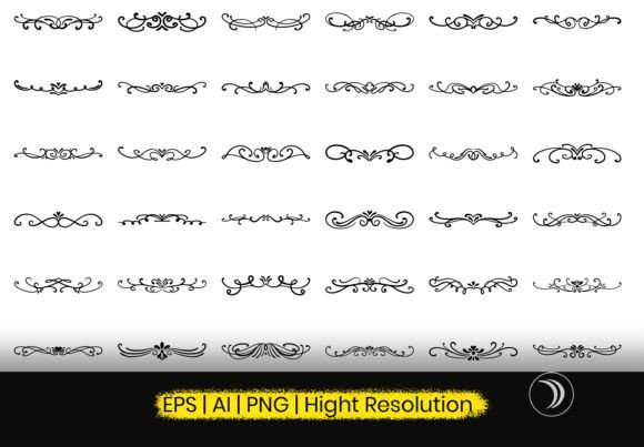 Decorative Dividers SVG Design: A Graphics Asset for Editorial Elegance