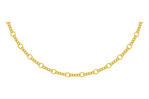 Decorative Gold Chain Design Asset for Polished Website Graphics and Editorial Layouts