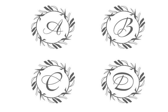 Monogram Decorative Design Vector: A Graphics Asset for Editorial and Web Publishing