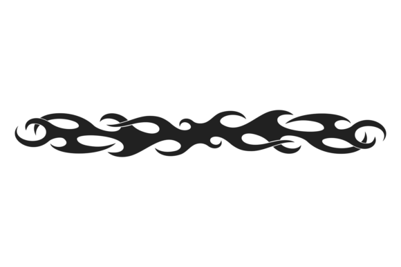 Orna: A Bold Decorative Vinyl Decal for Creative Design Projects