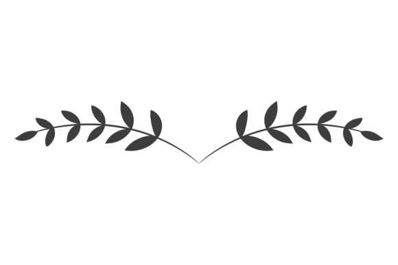 Ornate Botany Divider Graphics for Local Business Branding