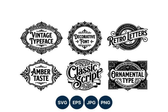 Vintage Decorative Font Retro Letters: A Designer’s Perspective