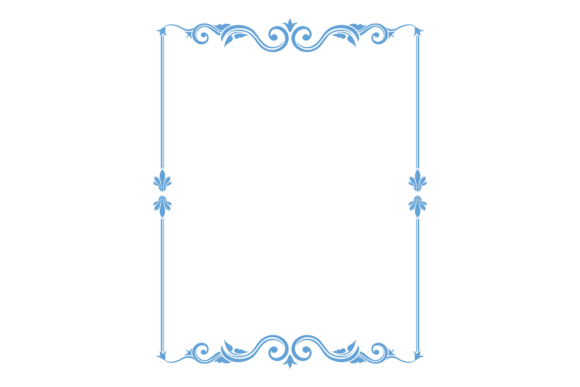 Vintage Decorative Frame: A Timeless Embroidery Border