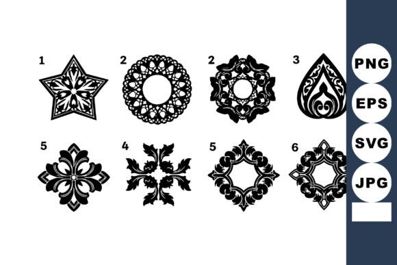 Vintage Ornamental Decorative Elements for Timeless Graphic Design